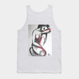 I Am Not In Love 2 - Female Nude Tank Top